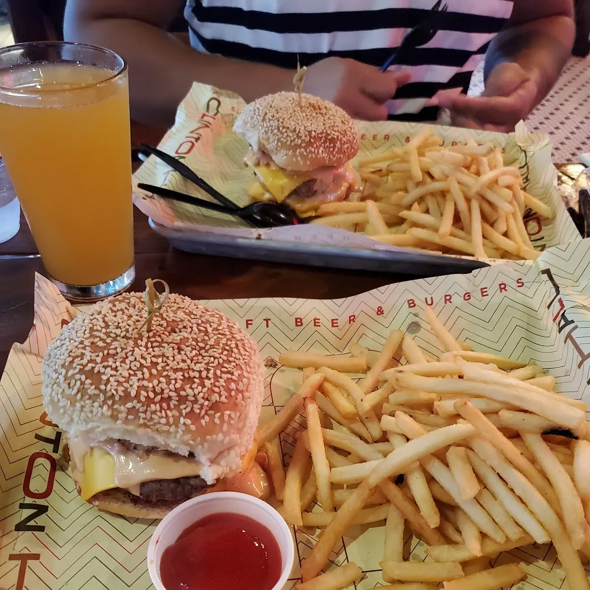 Double Smashed Burger