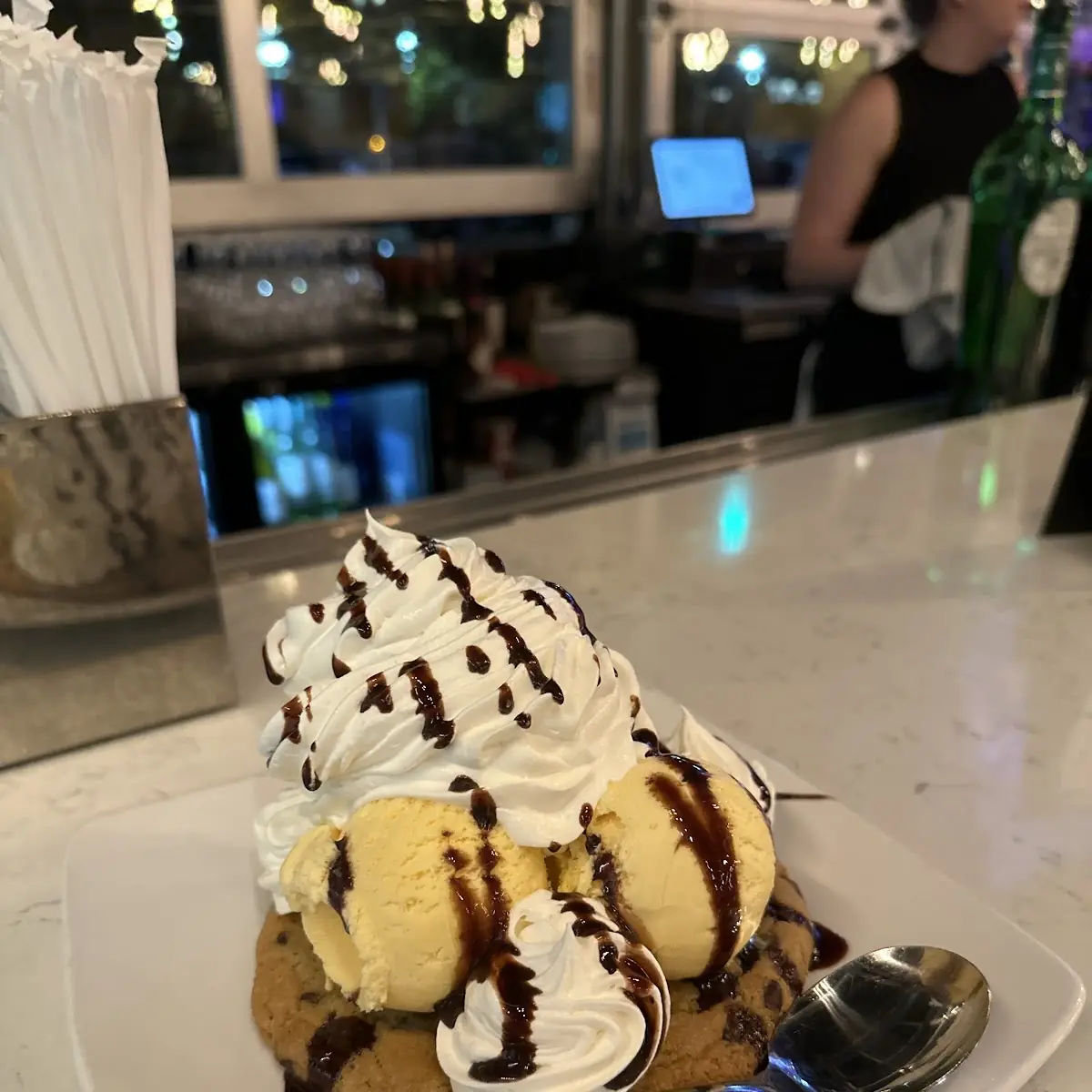 Chocolate Chip Cookie Sundae