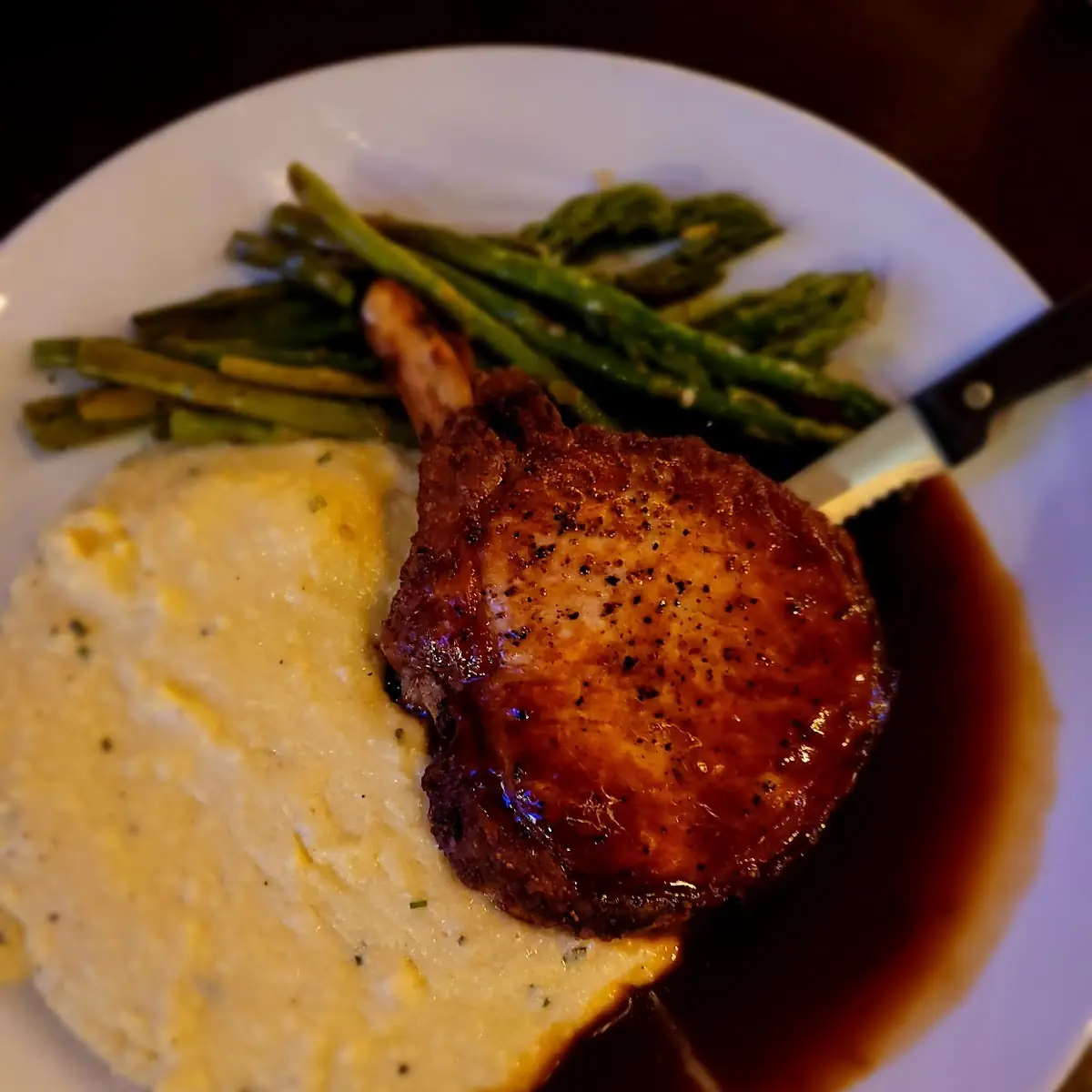 Wood Fired Pork Chop