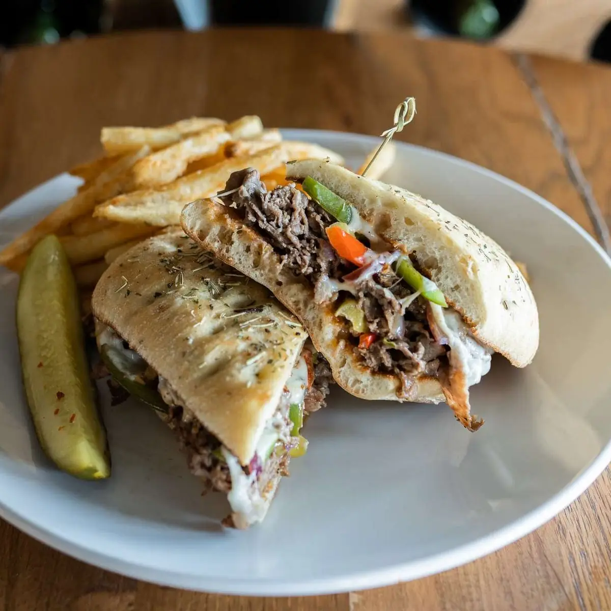 Wood Fired Steak Sandwich