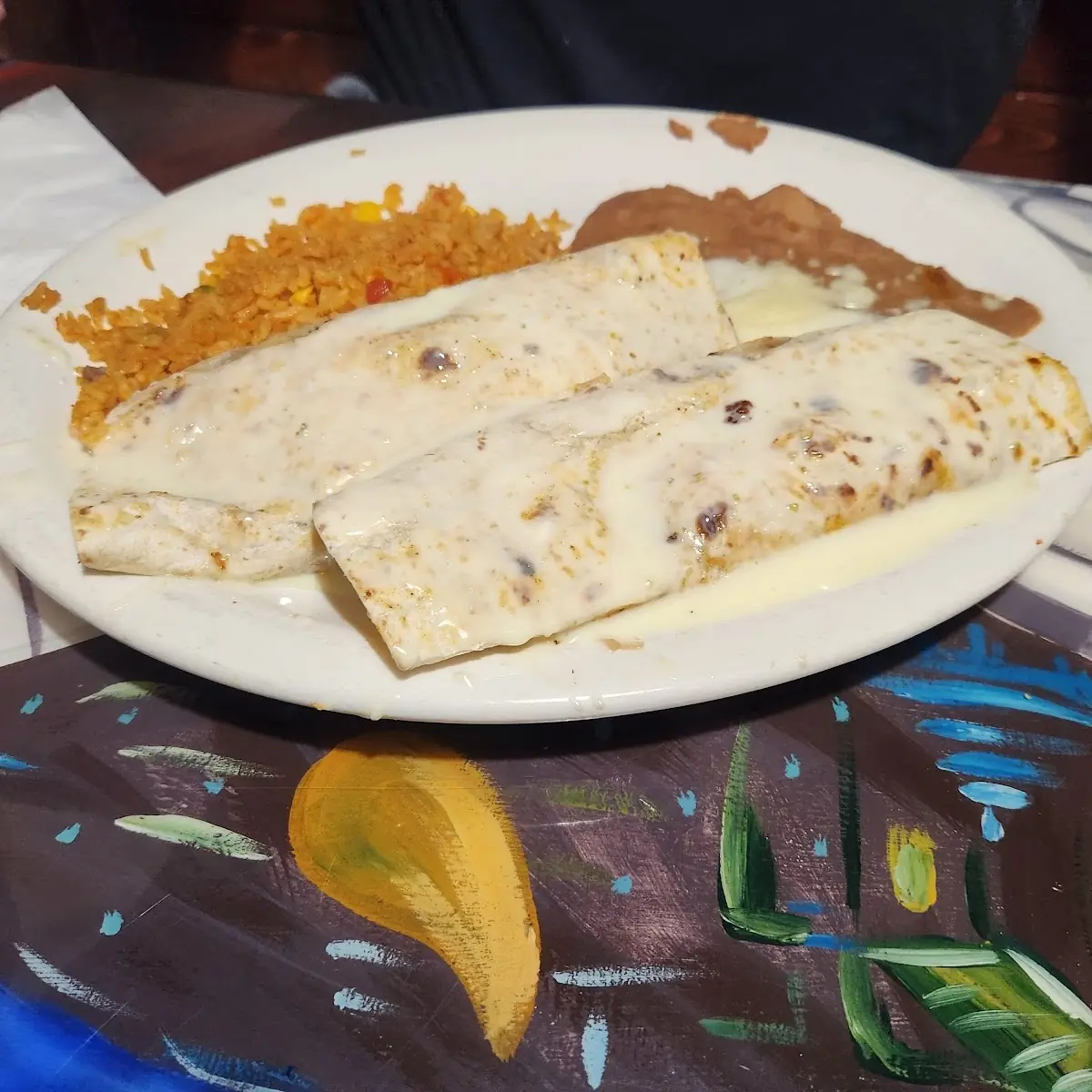 Fajita Chicken Burrito