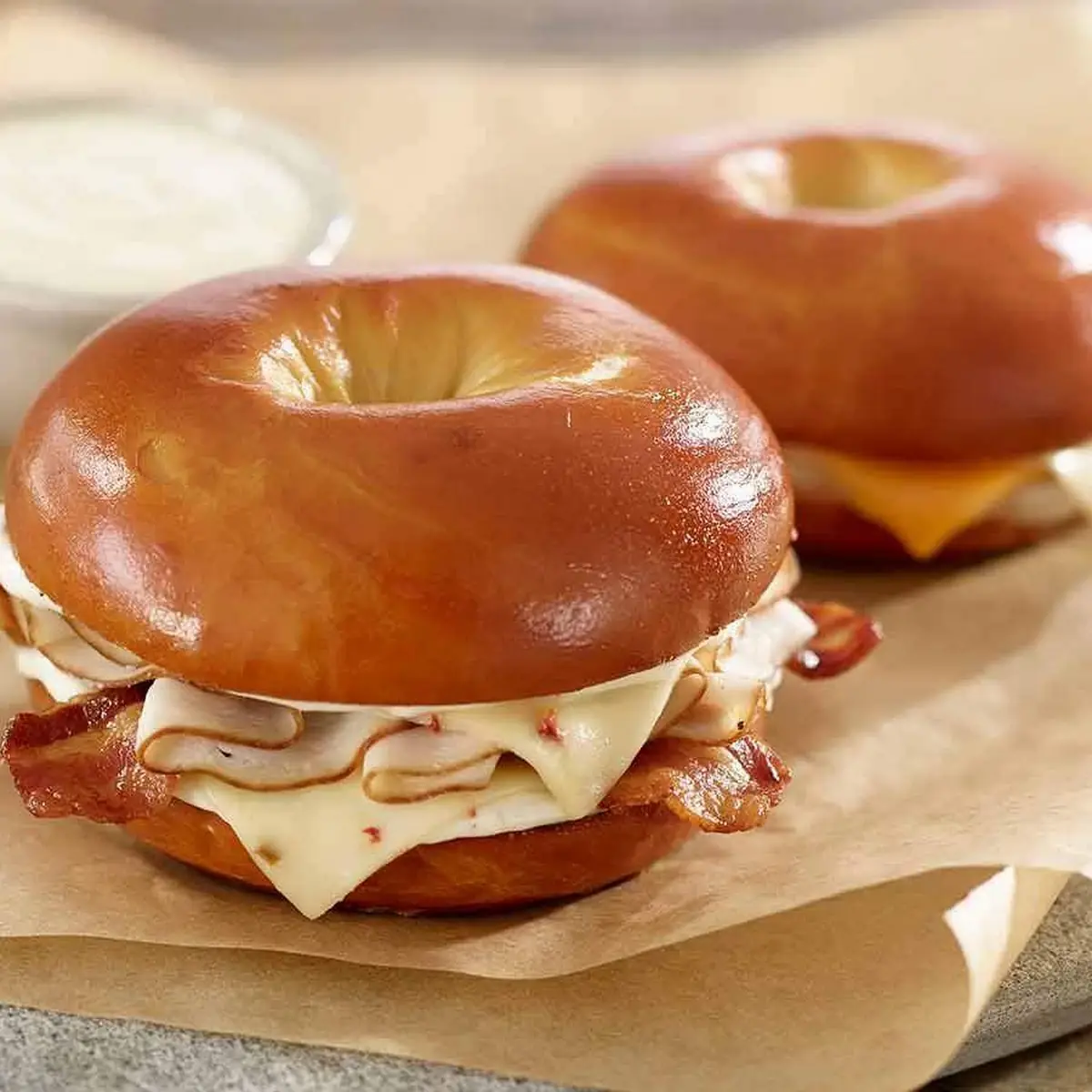 Turkey Bacon & Cheese