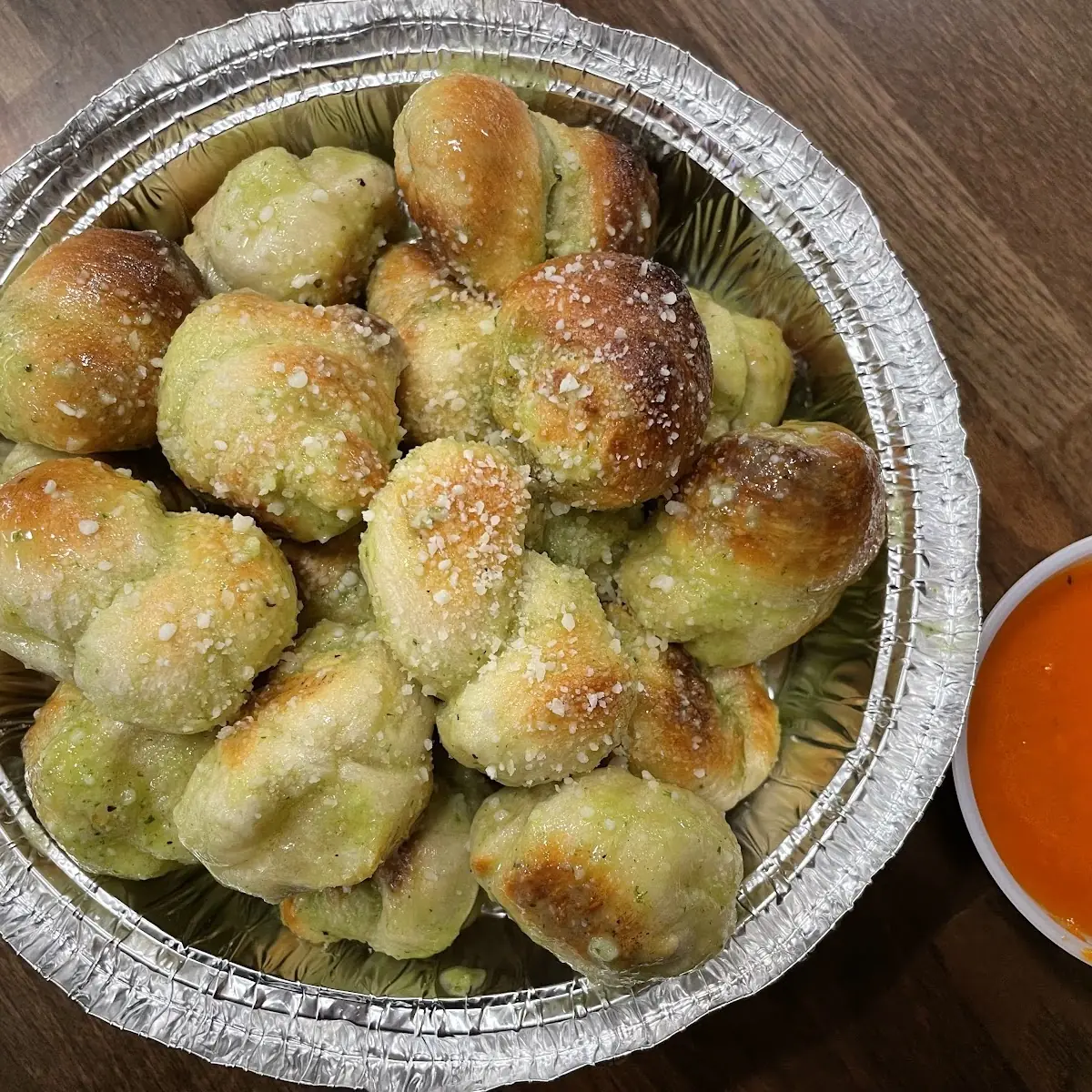 Cheesy Garlic Knots