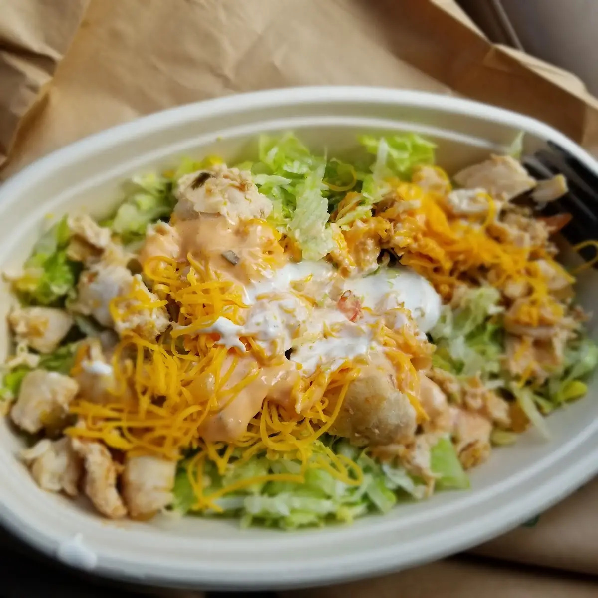 Chicken Taco Salad