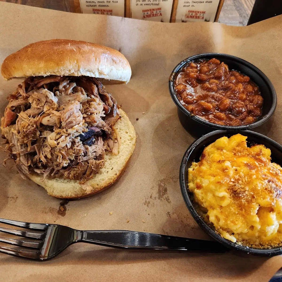 Chopped Brisket Sandwich