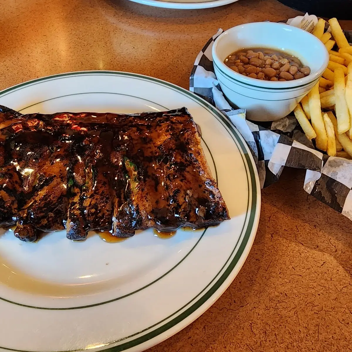 BBQ Glazed Ribs or Bourbon Glazed Ribs