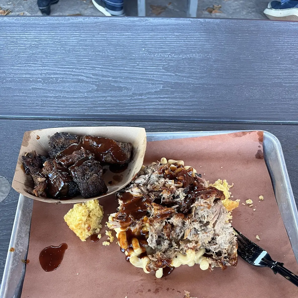 Burnt Ends Pulled Chicken