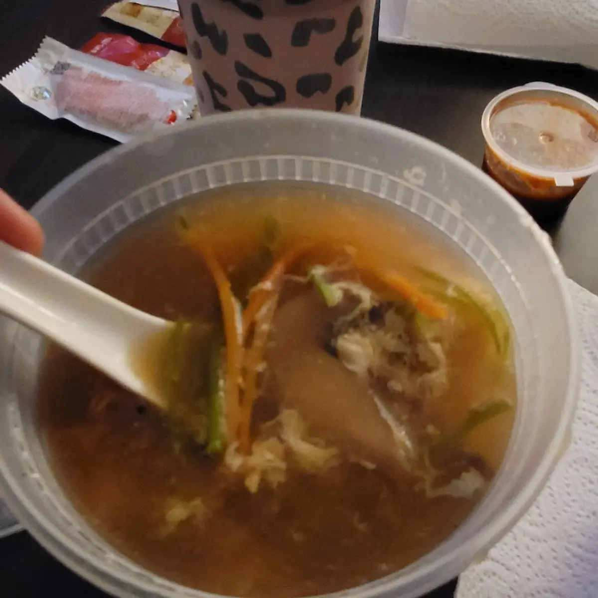 7. Spinach Bean Curd Soup