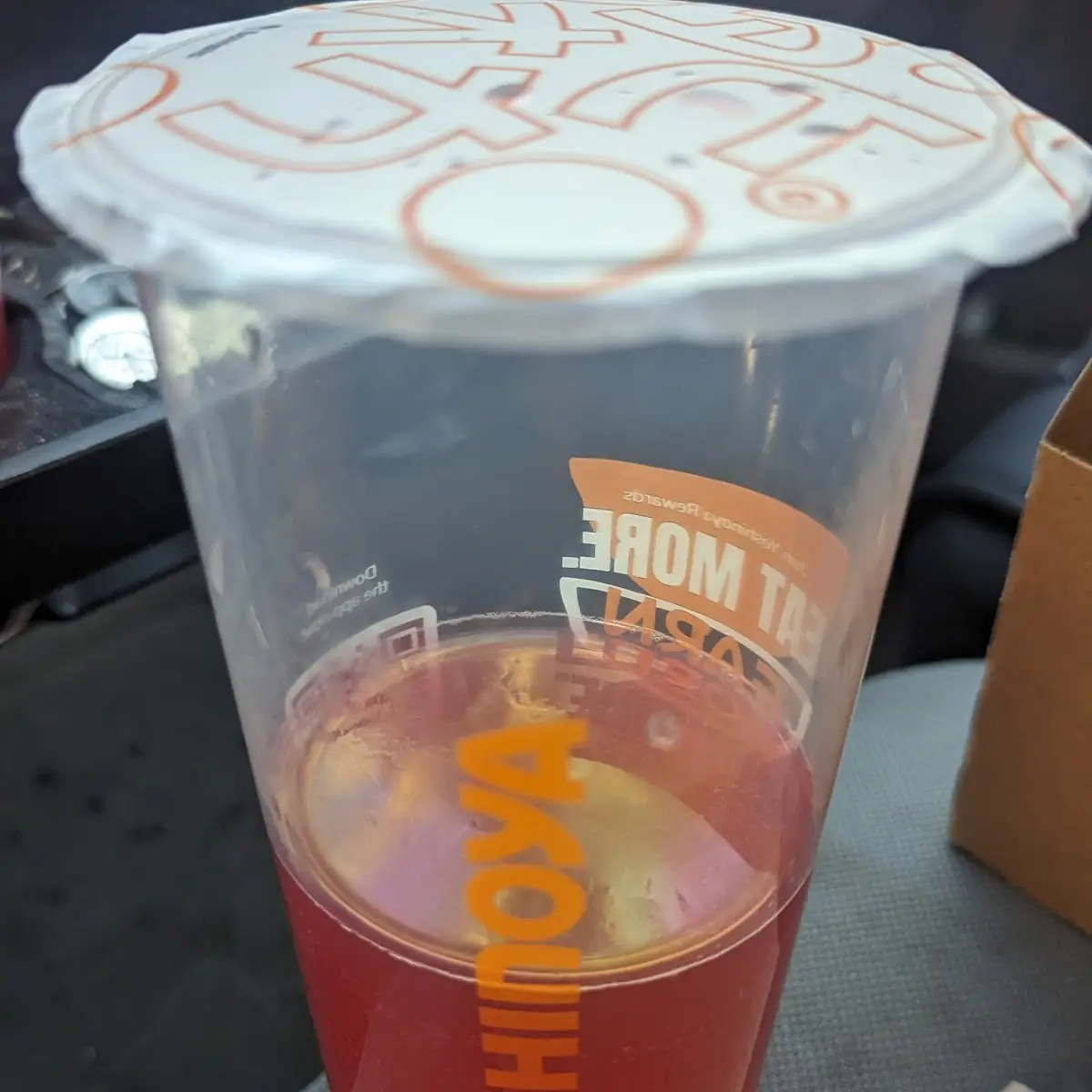 Passion Fruit with Bobba