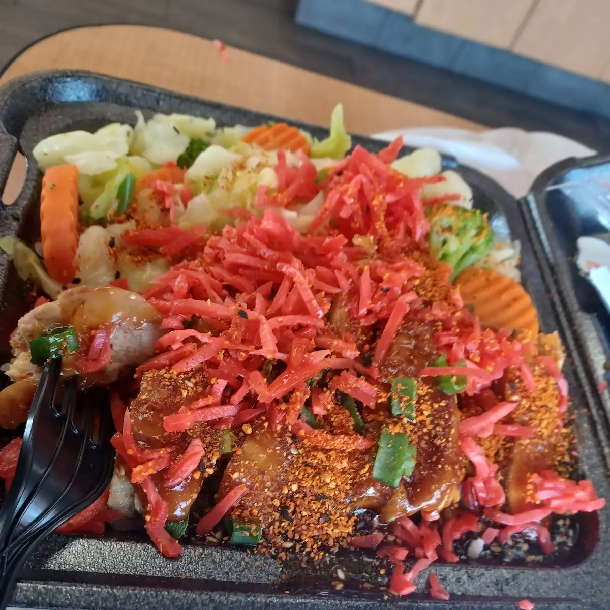 Teriyaki Chicken Bowl with Vegetable Teriyaki