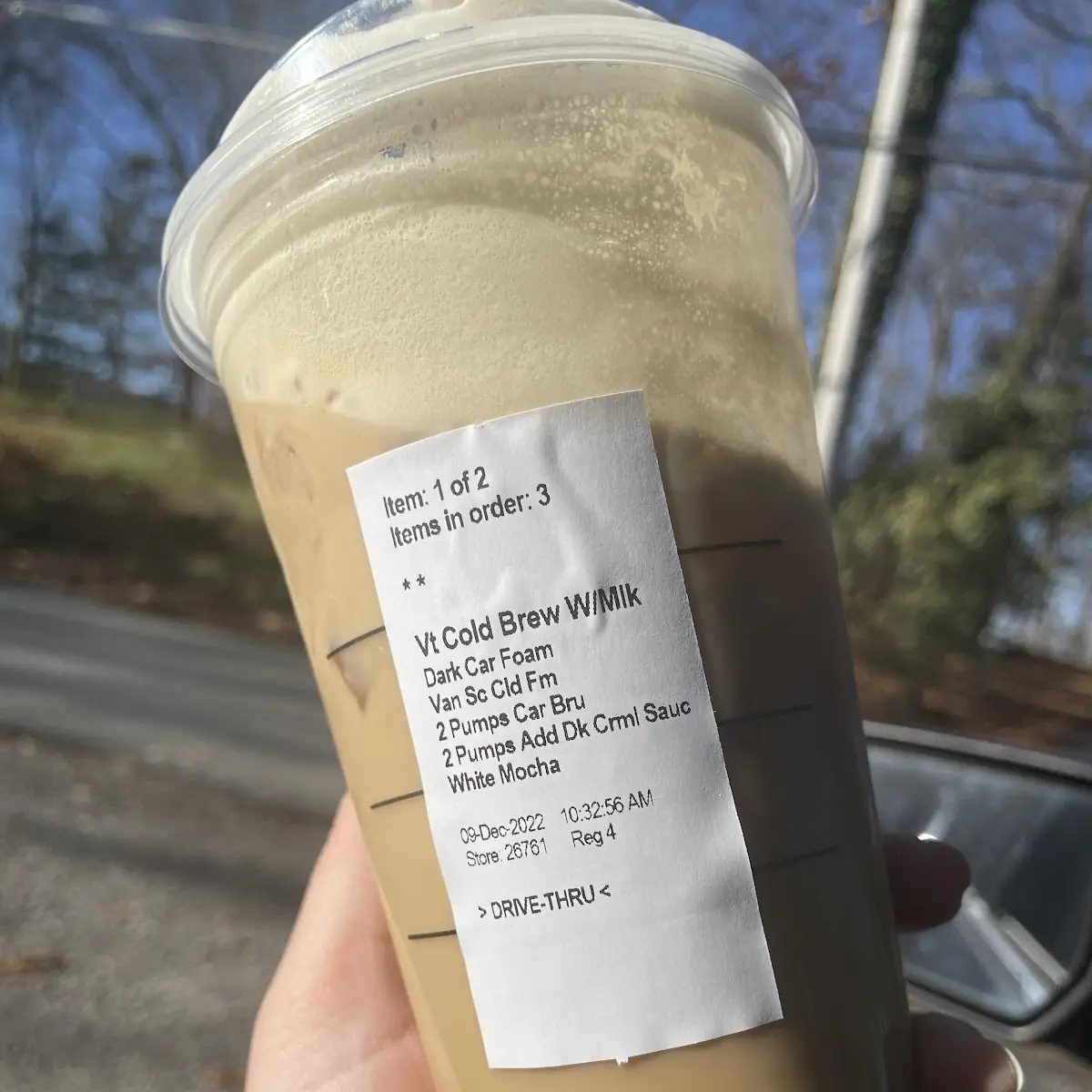 Iced Caramel Cloud Macchiato