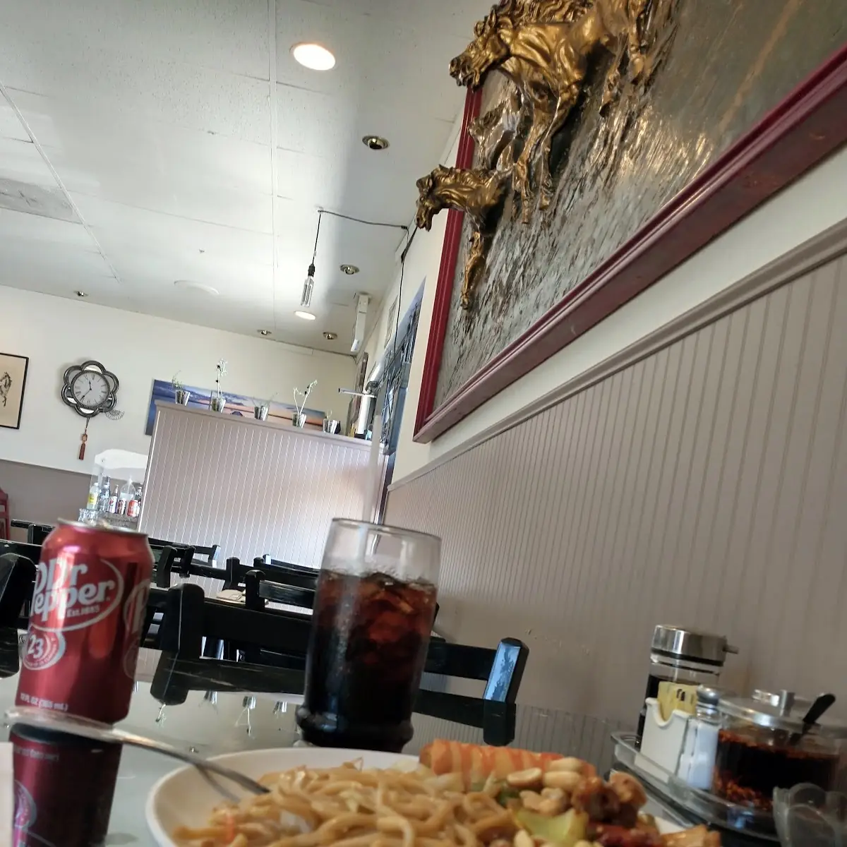 Chow Mein and Kung Pao Chicken