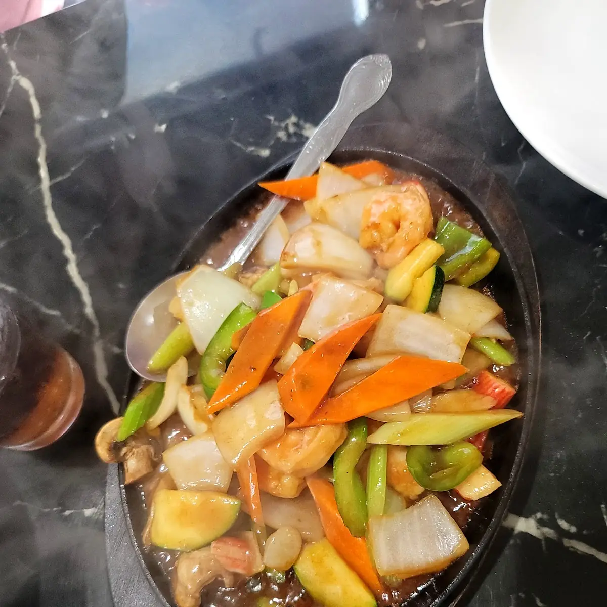 Sizzling Seafood Combo Platter
