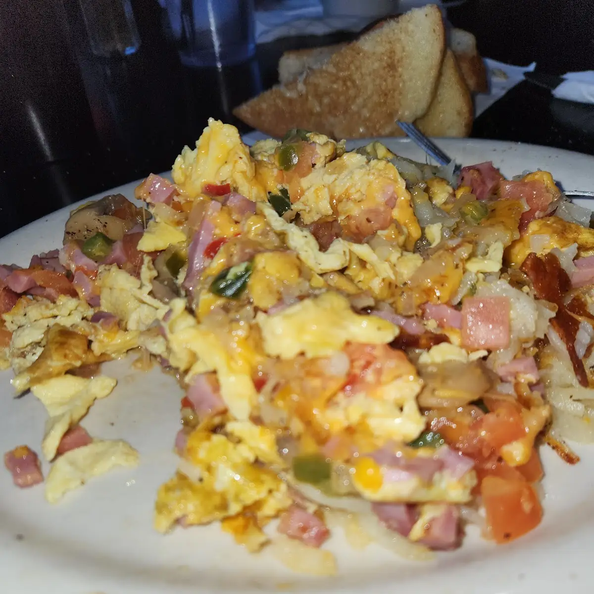 Is Farmers Omelet and Hash Browns