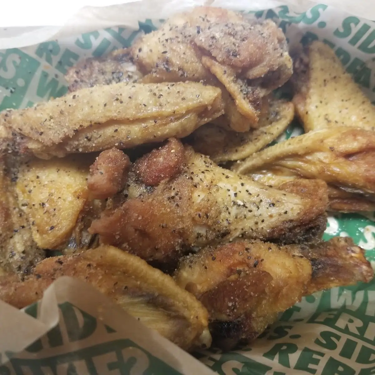 Lousiana Dry Rub Wings