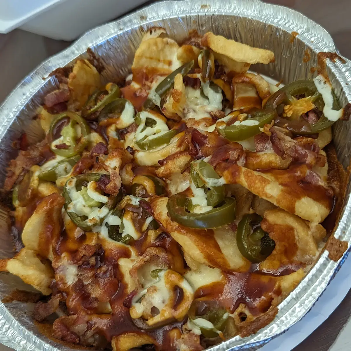 Bacon Jalapeno Cheese Fries