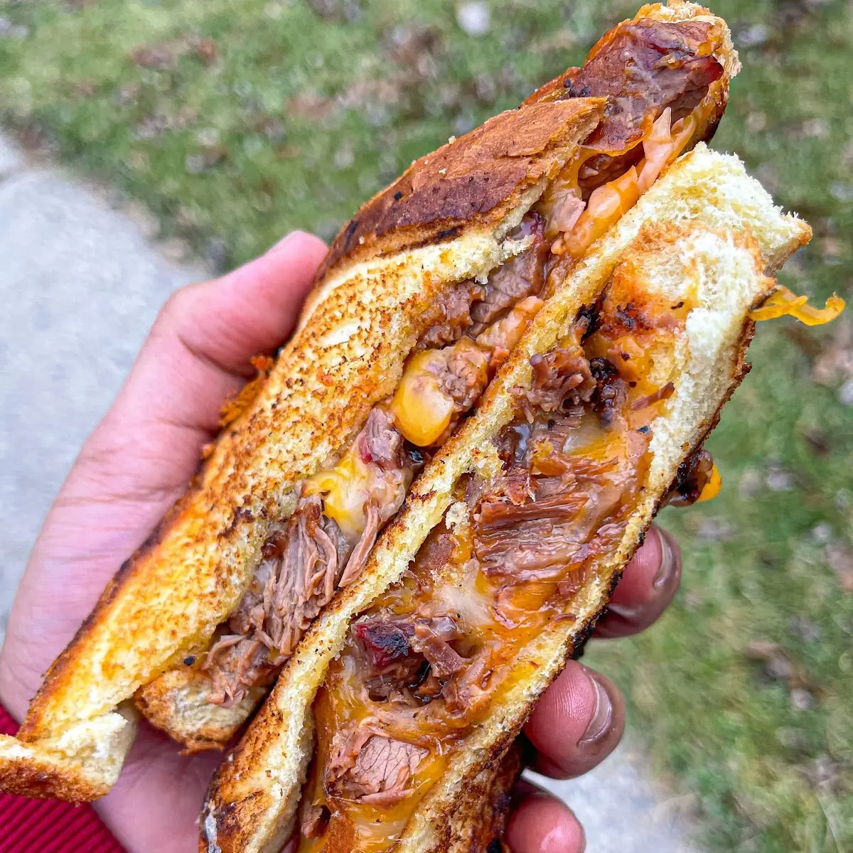 Brisket Grilled Cheese