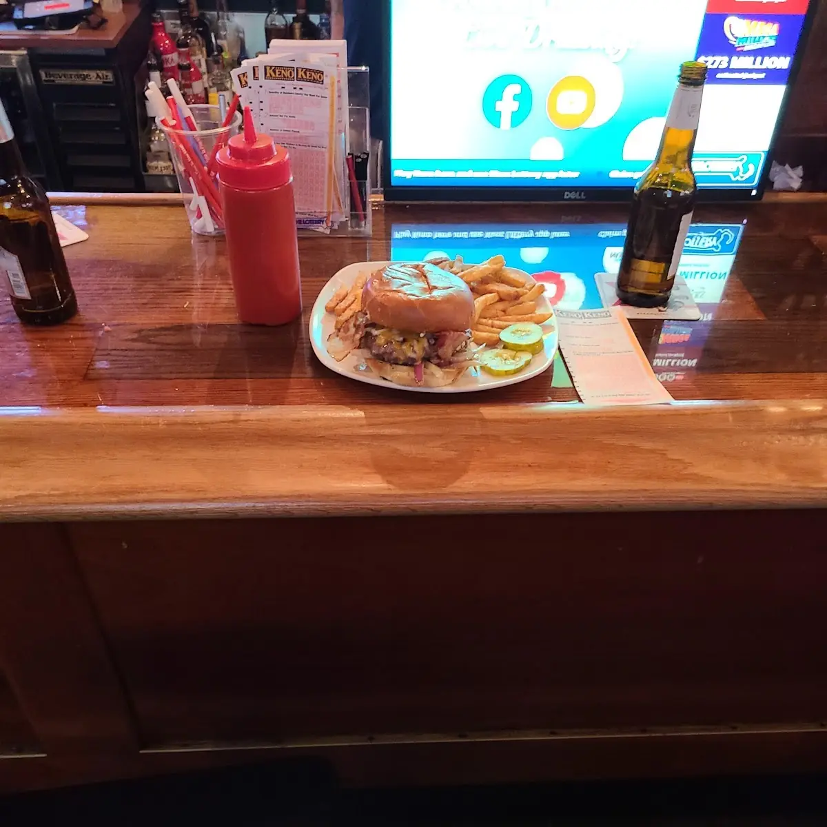 Their Famous Hamburger