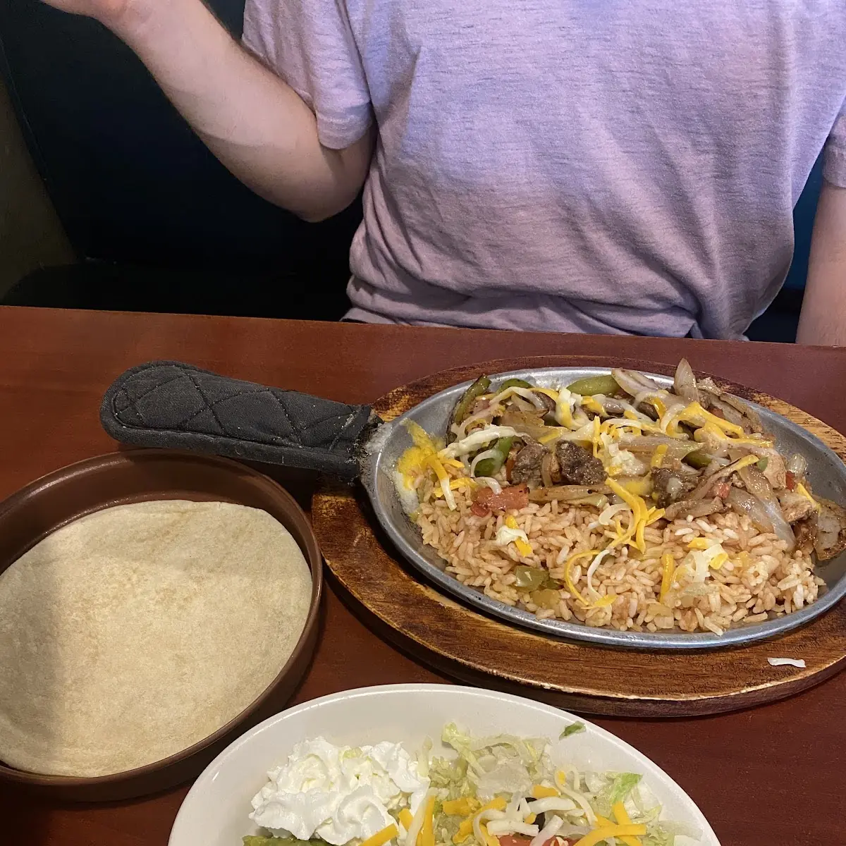 Chicken and Steak Fajitas