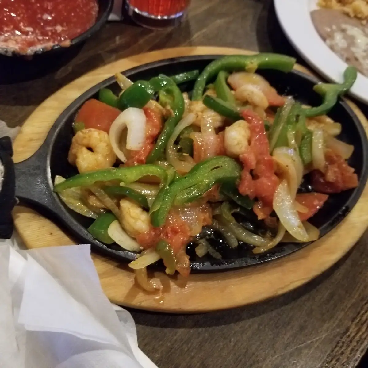 Shrimp Fajitas