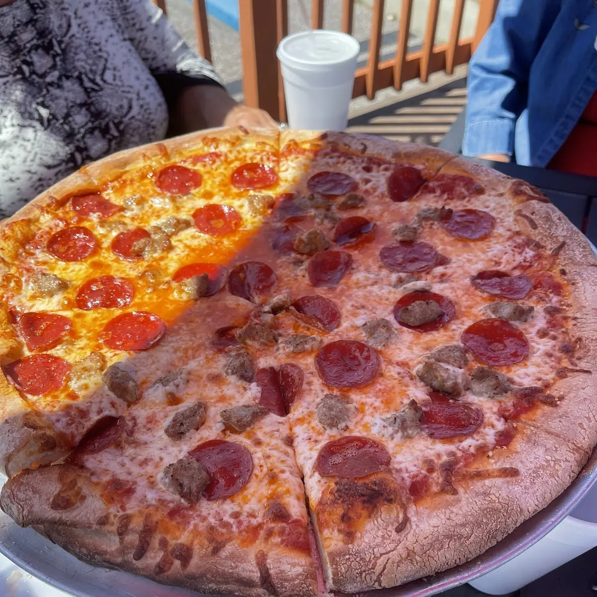 Pepperoni Sausage Pizza