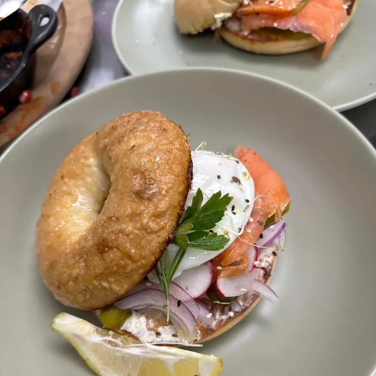 Salmon Bagel
