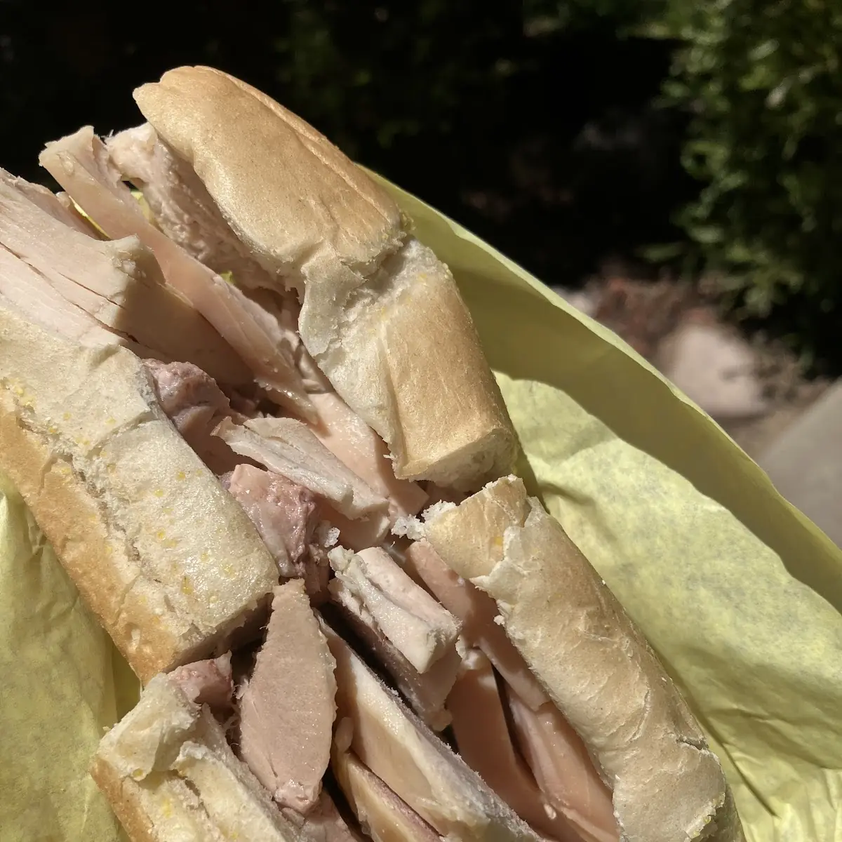 Turkey French Dip Sandwich
