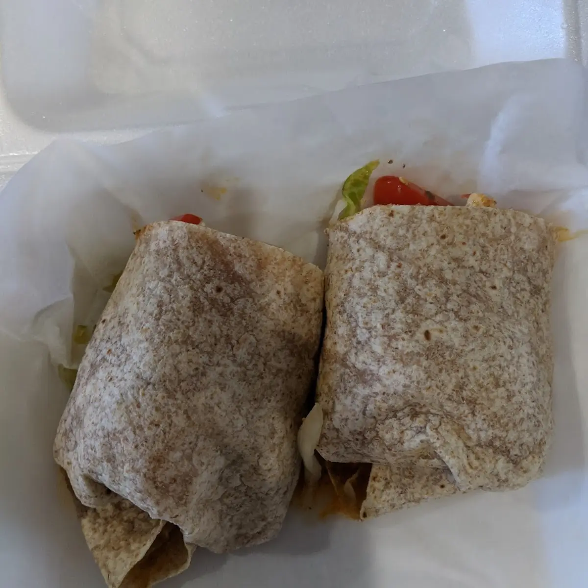 Grilled Buffalo Chicken Wrap