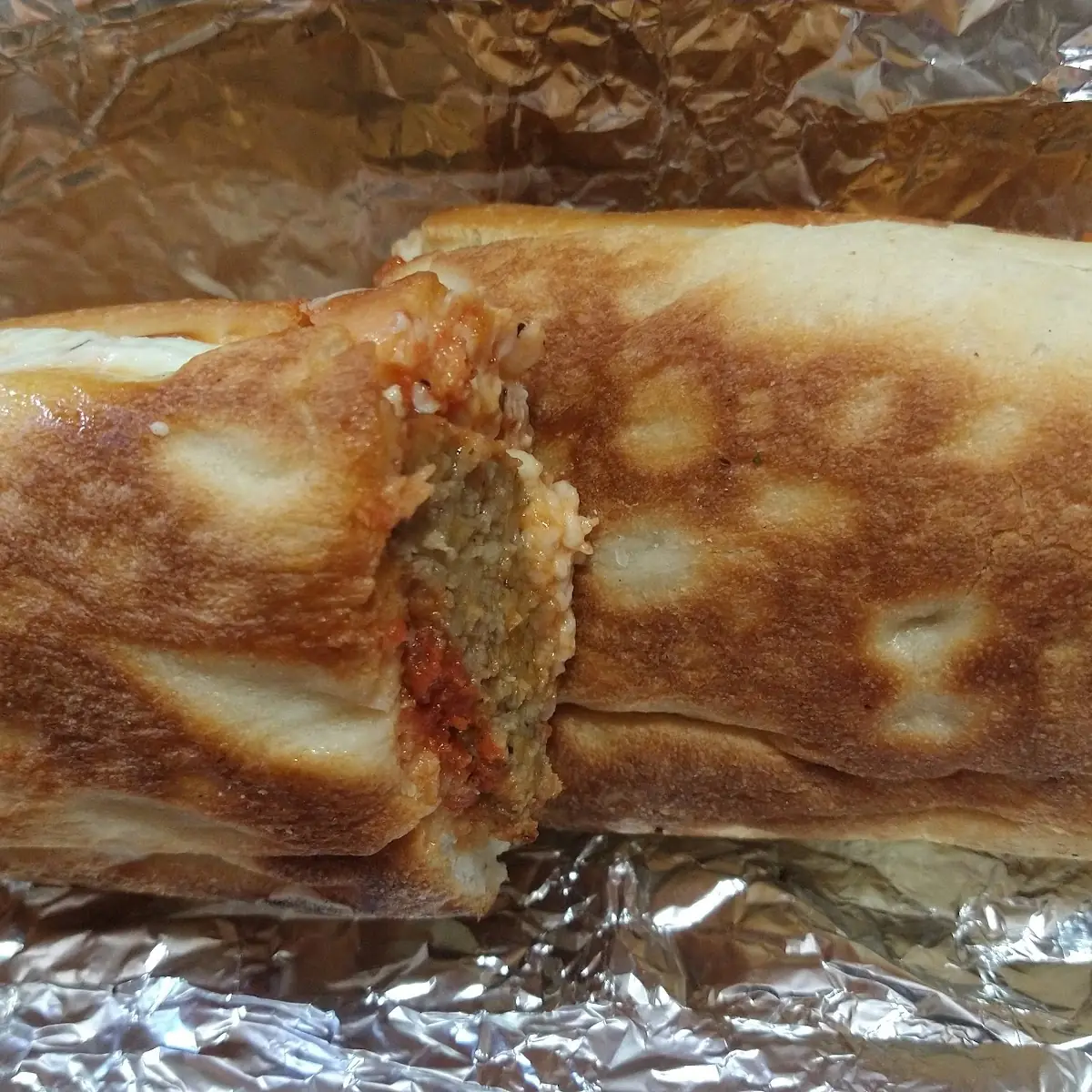 Meatball Parmigiana Sub