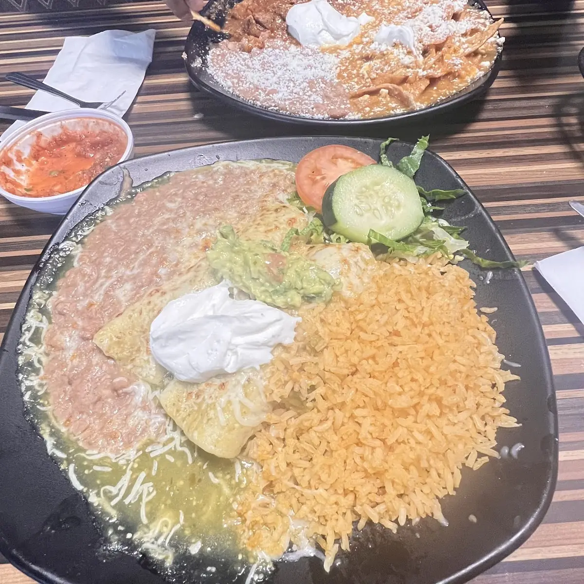 Enchiladas Verdes