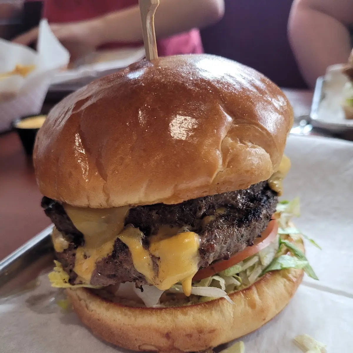 Half Pound Double Cheeseburger