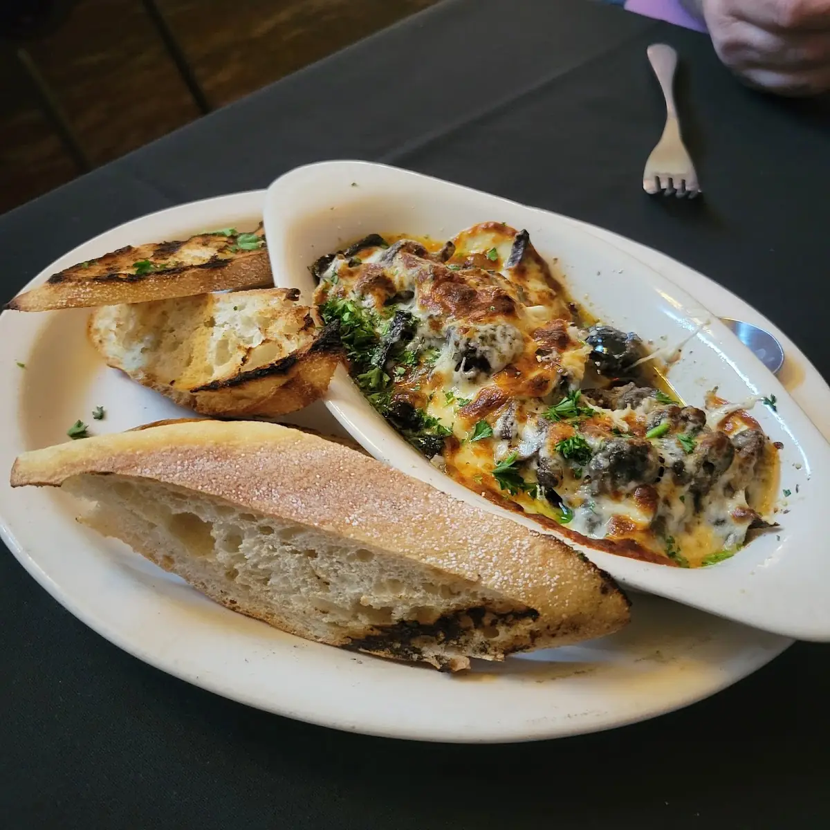 Escargot Stuffed Mushroom