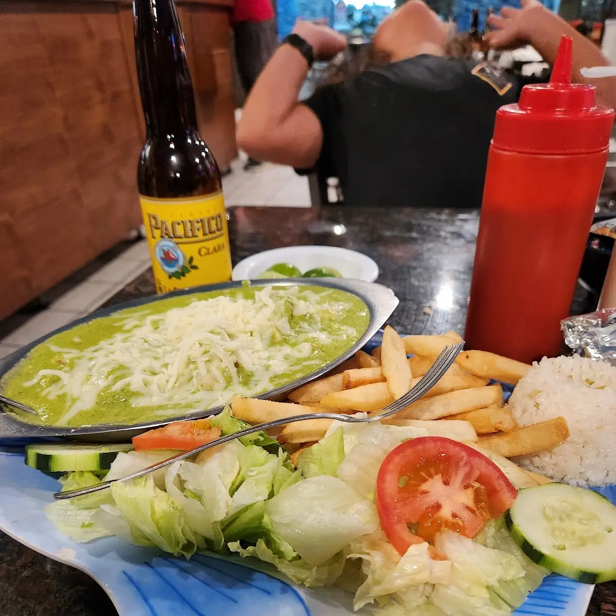 Shrimp in Salsa Verde