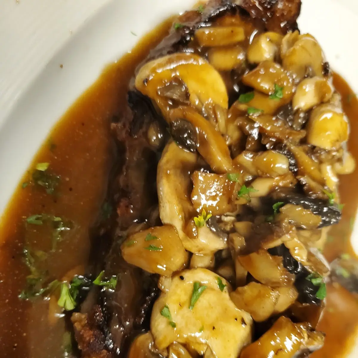 Sirloin Steak Marsala