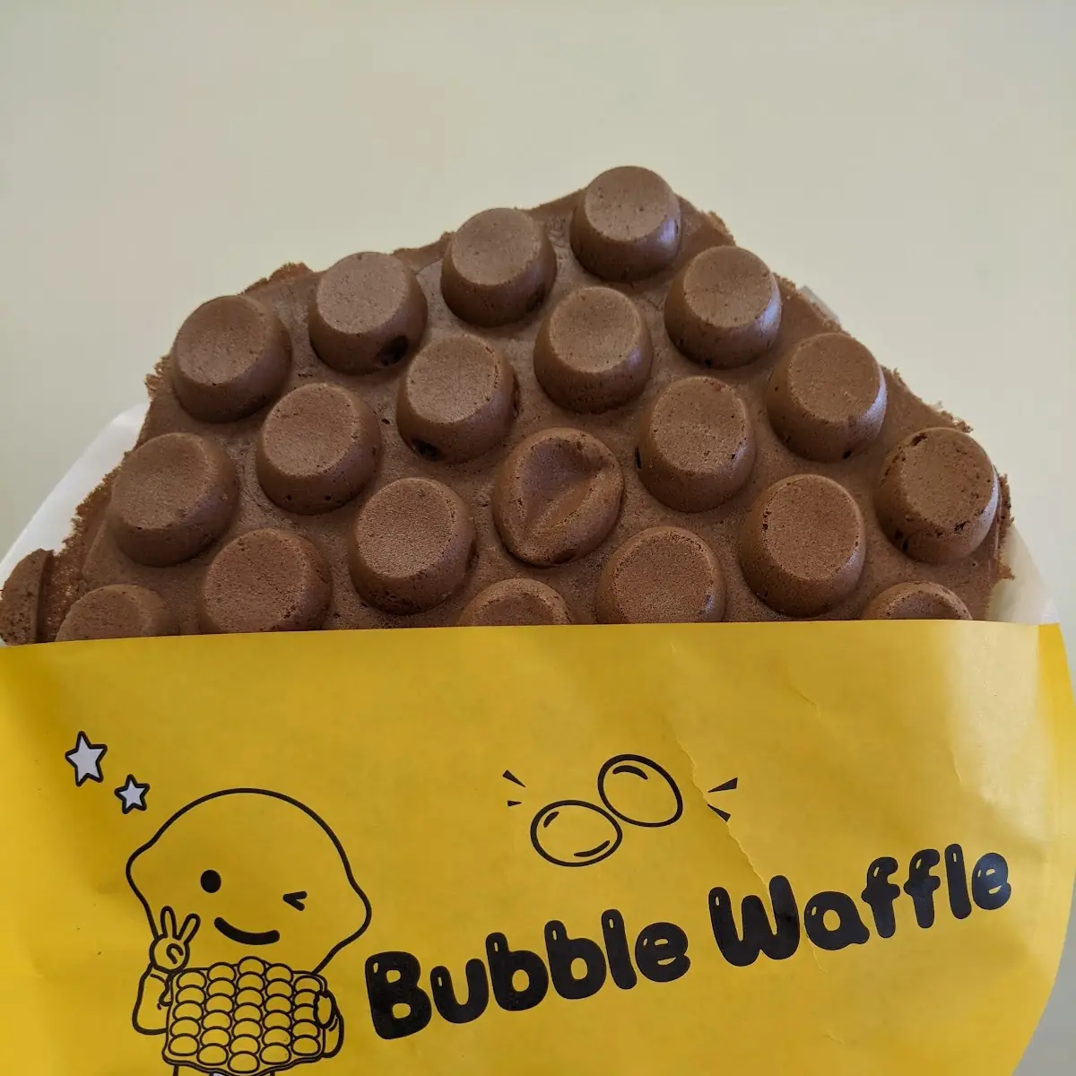 Chocolate Bubble Waffle
