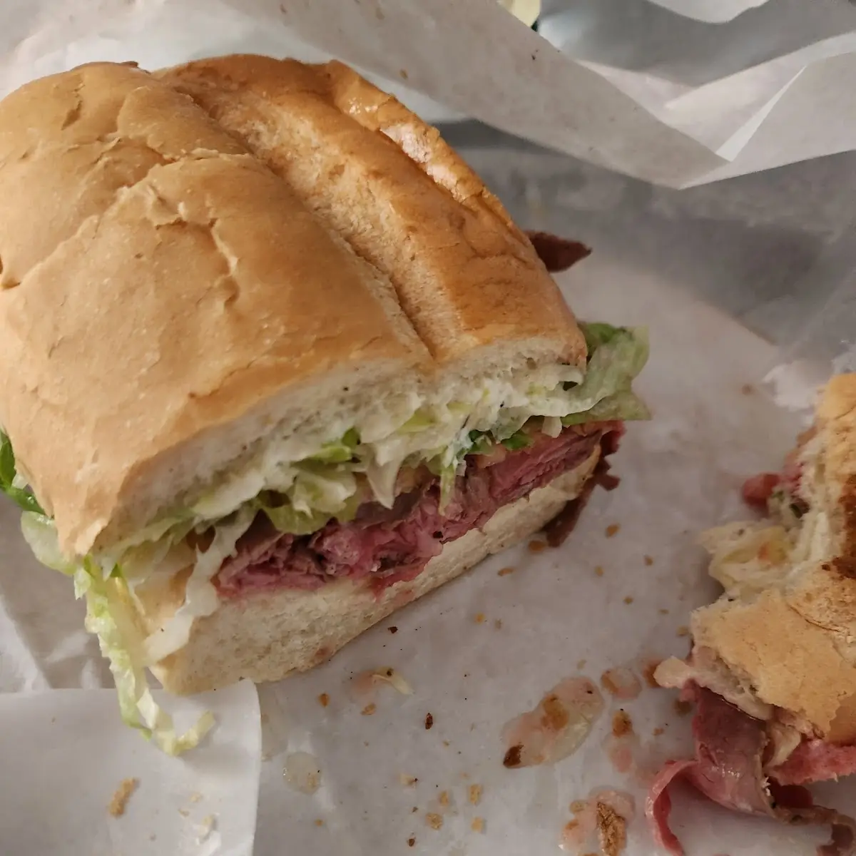 T&B Roast Beef Sandwich