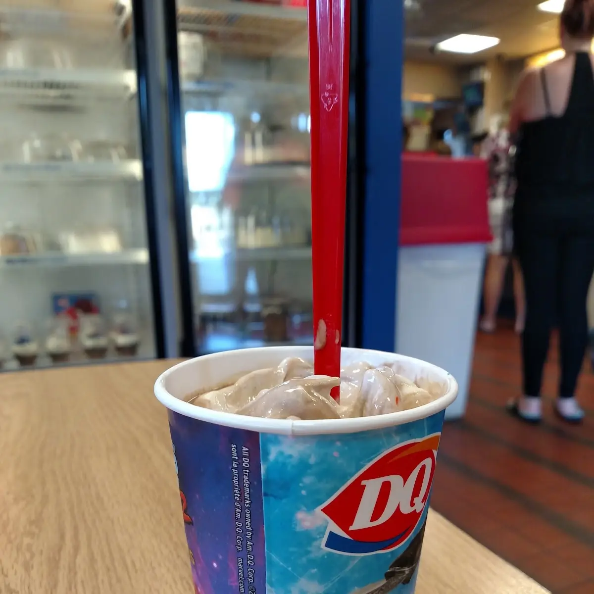 Cotton Candy Blizzard Treat