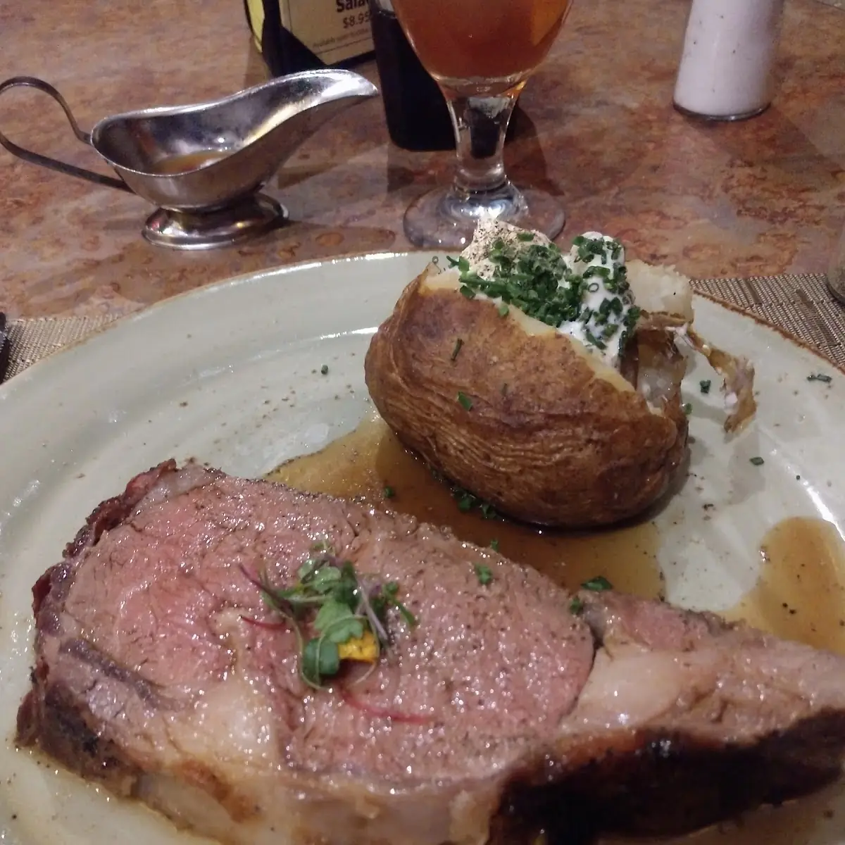 Prime Rib Dinner