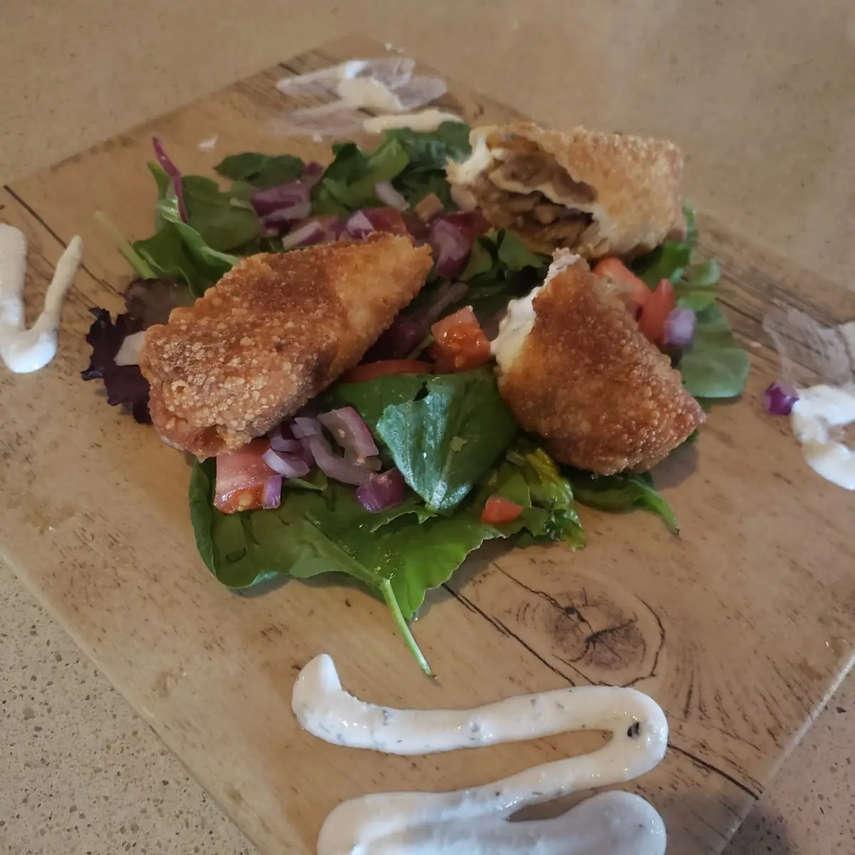 Greek Gyro Eggrolls