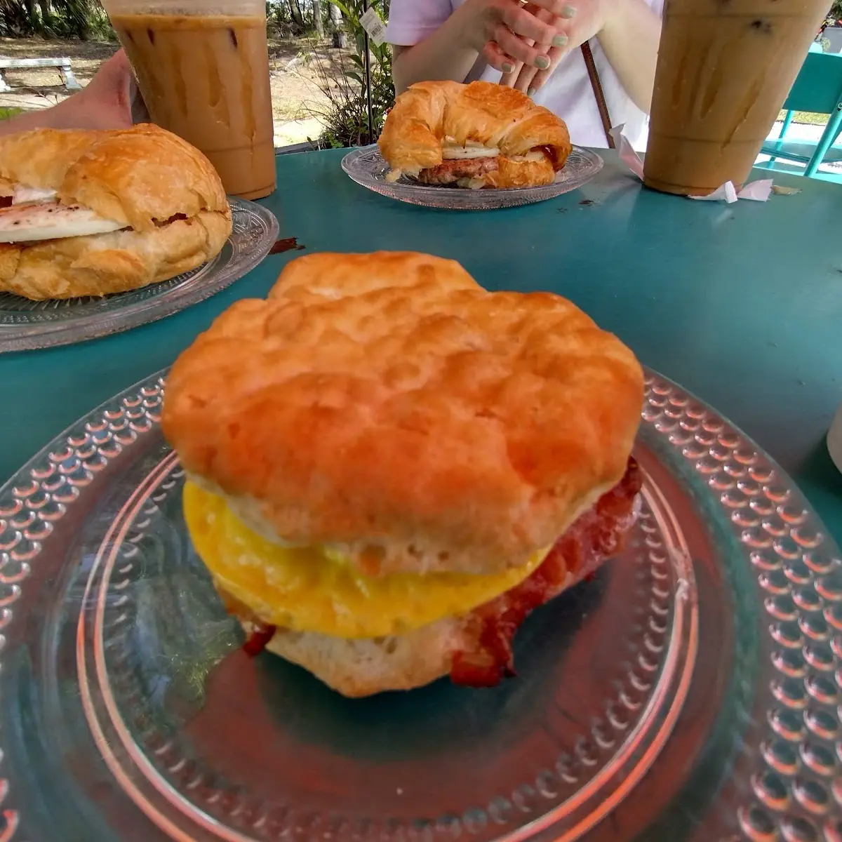 Bacon Egg and Cheese Biscuit