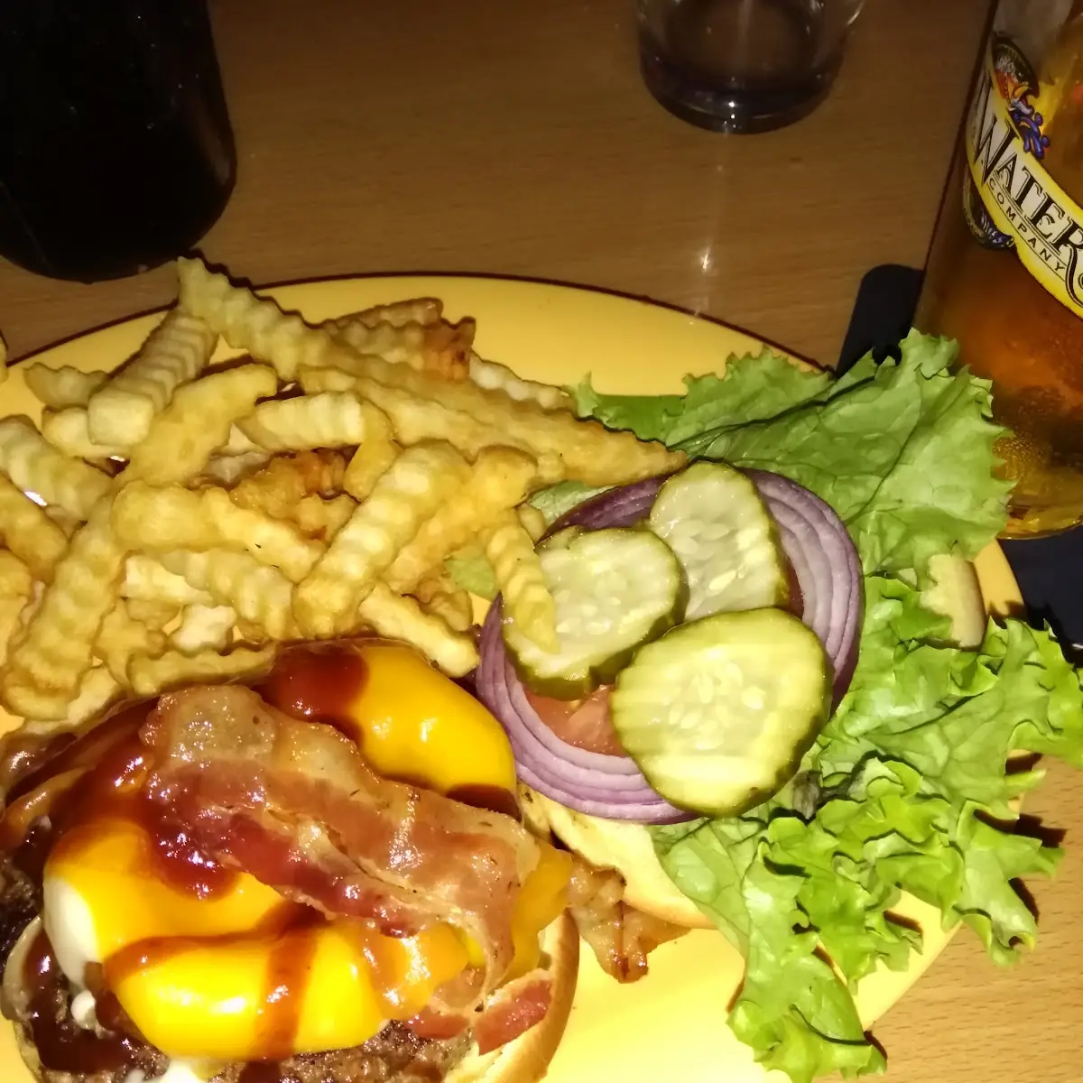 Bacon Cheeseburger Combo