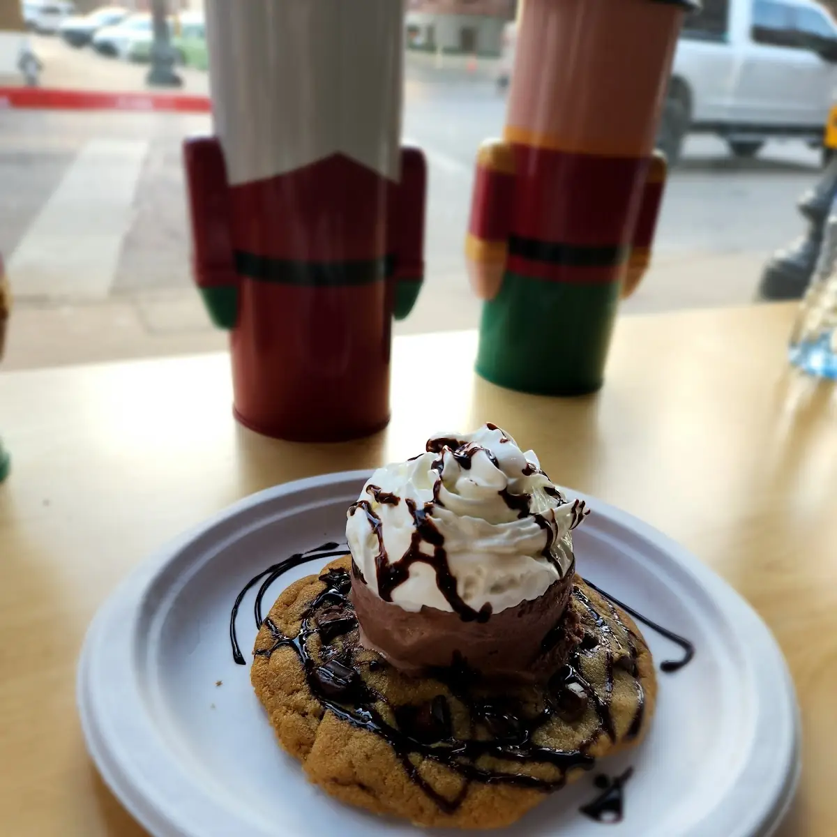 Chocolate Chip Cookie Sundae
