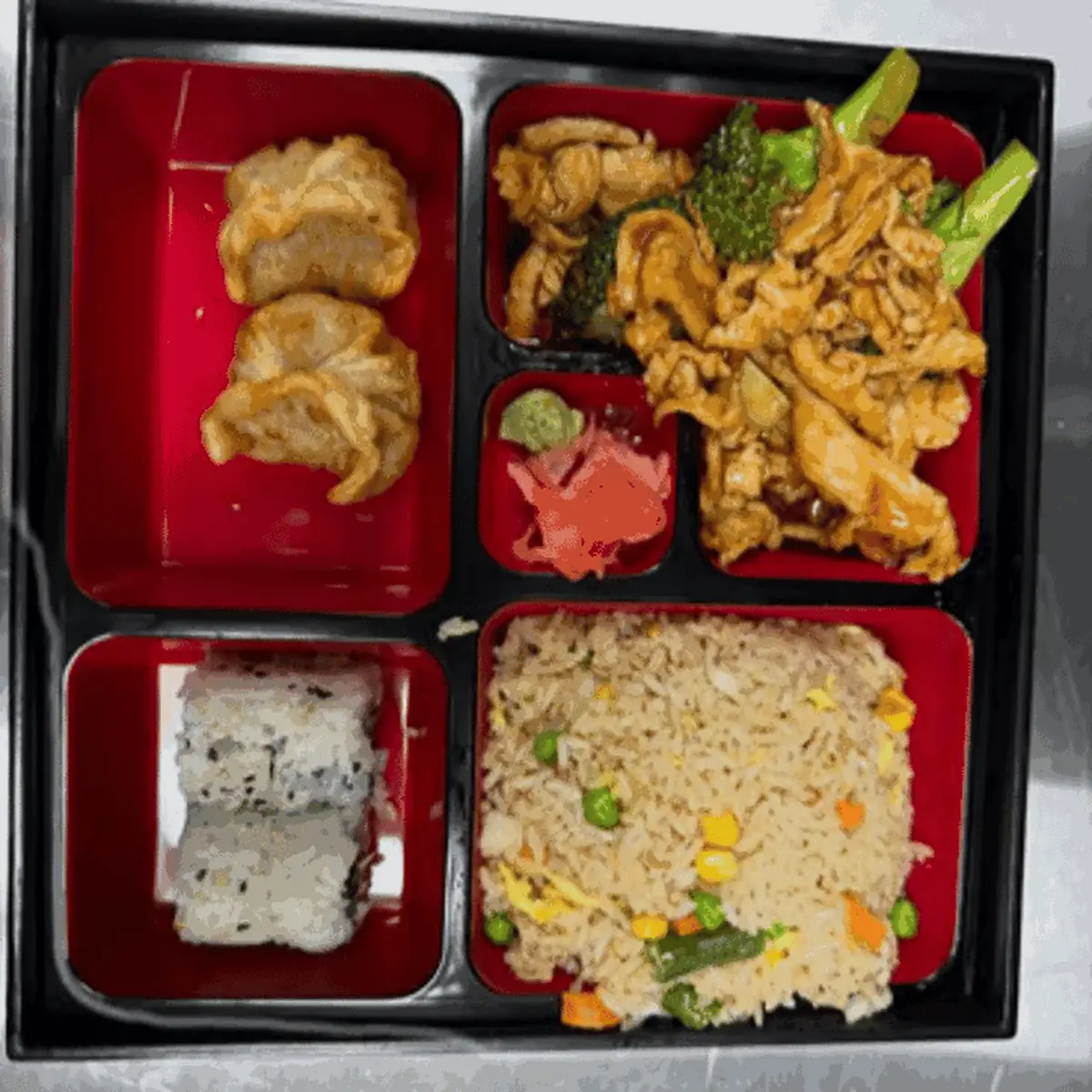 Orange Chicken Bento Box
