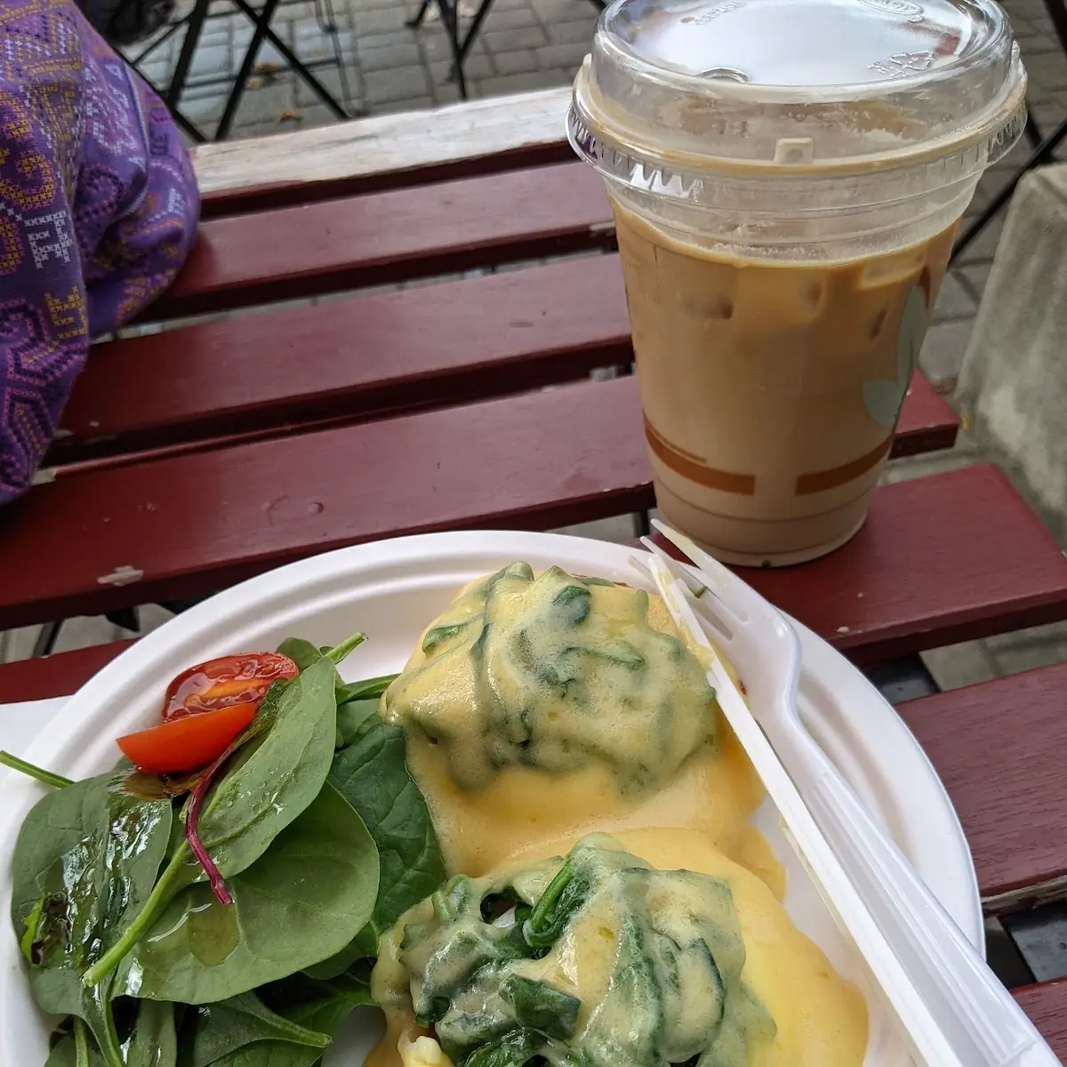 Eggs Benedict with Spinach