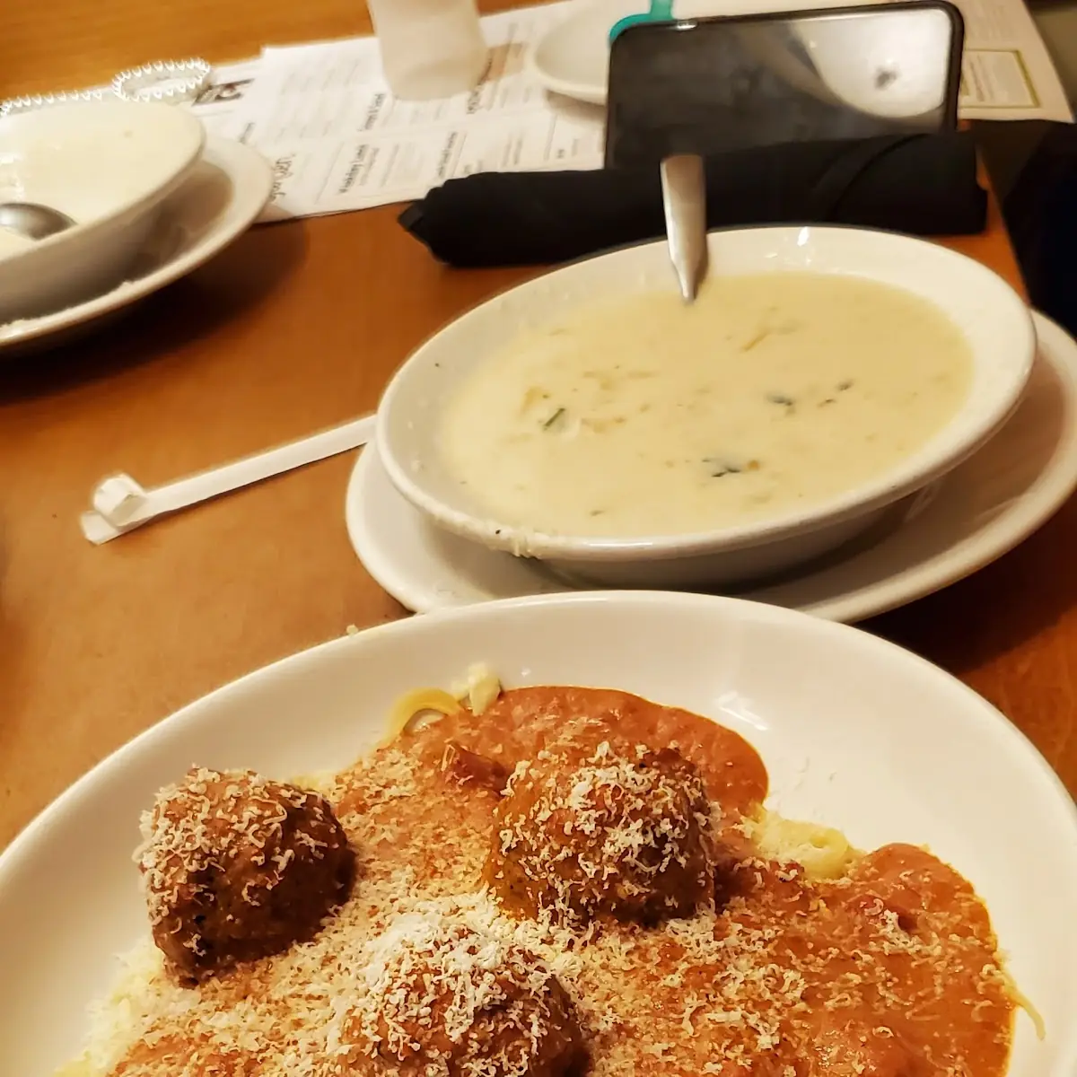 Spaghetti and Meatballs