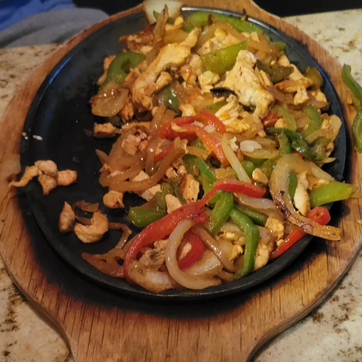 Grilled Chicken Fajitas