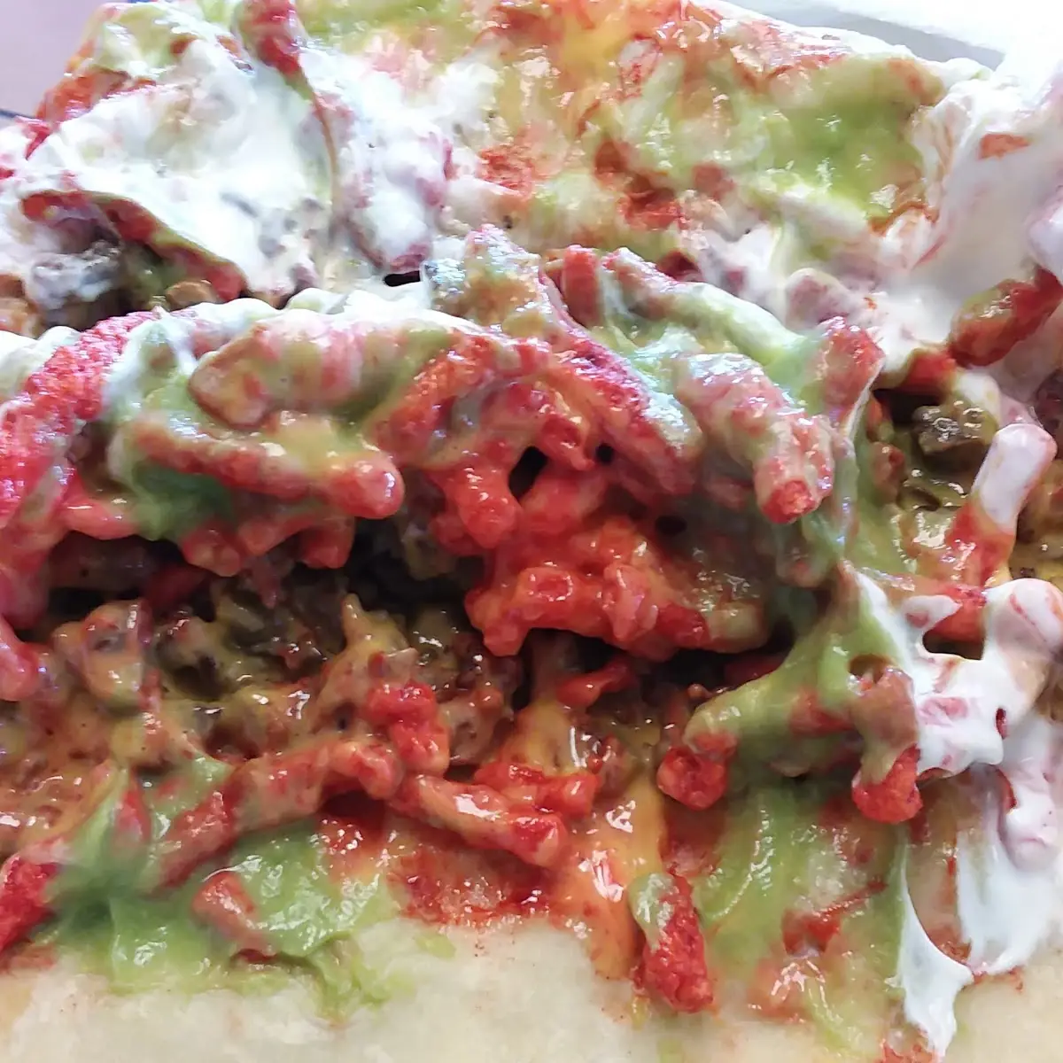 Hot Cheetos Burrito Supreme