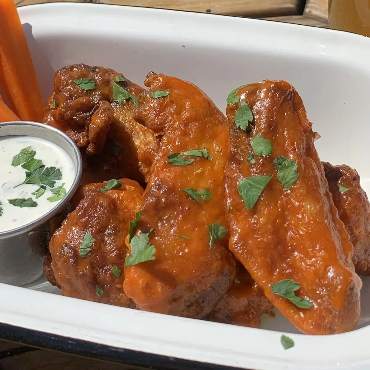Half Dozen Chicken or Seitan Wings