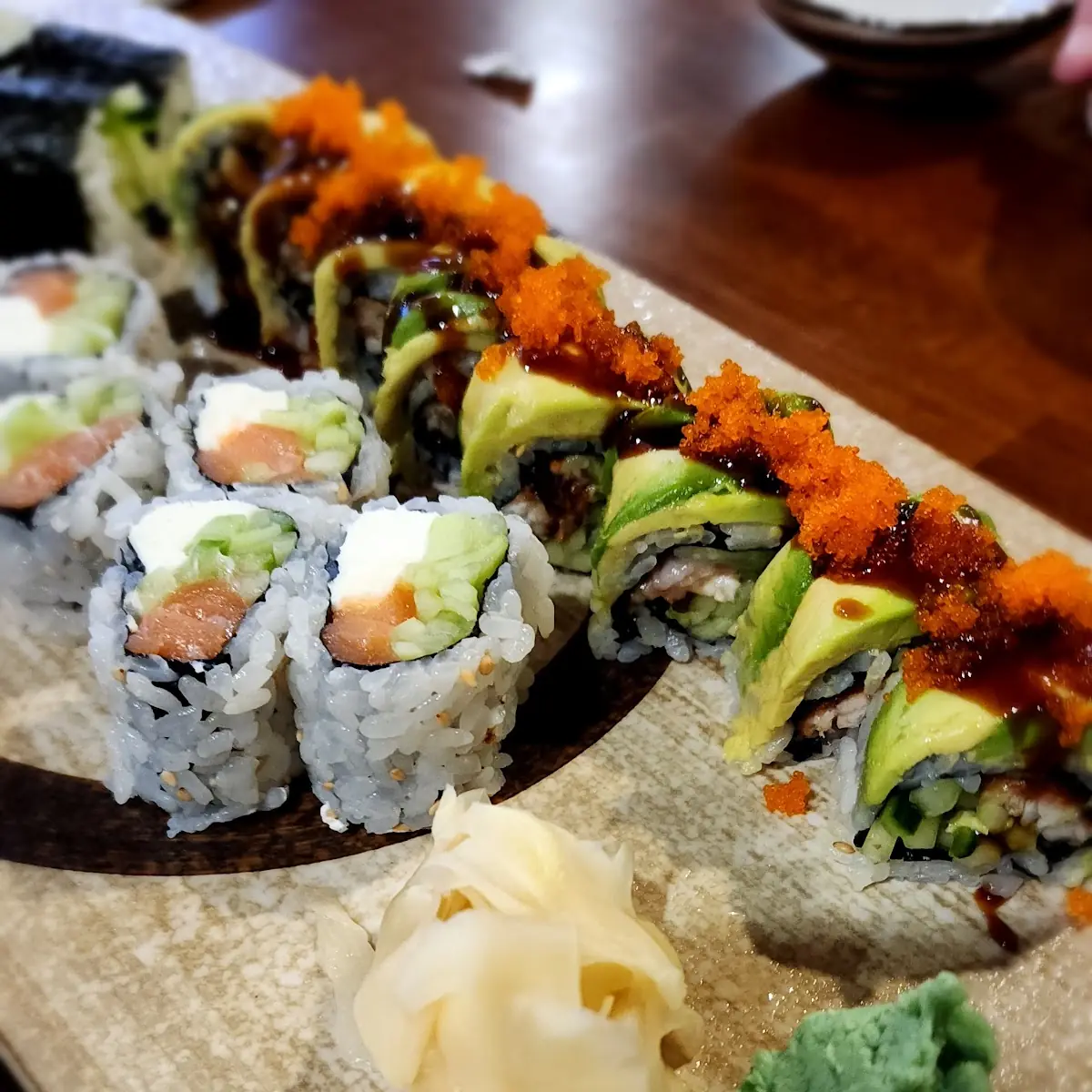 Dragon Roll Philadelphia Roll