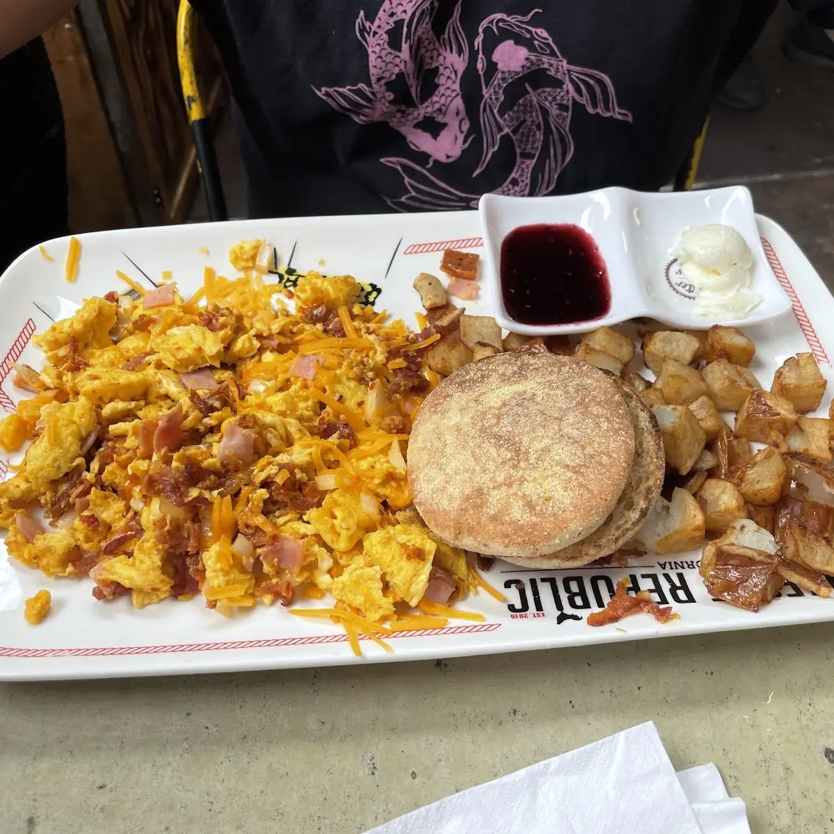 Jalapeno Bacon Cheddar Omelet